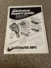 Vintage 1976 NIKE WAFFLE TRAINER LD-1000 CORTEZ Shoes Catalog Print Ad 1970s picture