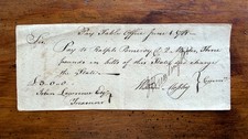 1781 Revolutionary War Connecticut Pay Table Voucher Signed Ralph Pomeroy War picture