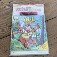 Vintage Alf Goes Wild Read Along Book and Cassette Tape NEW SEALED picture