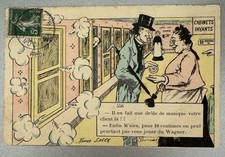CPA Xavier Sager 1908 Humor Cabinet Vintage Wagner No 556 Postcard picture