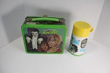 1979 Universal Movie Monsters Lunchbox Aladdin Frankenstein With Thermos picture