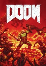 (AI Upscaled) 24x36 DOOM (2016) Poster *READ DESCRIPTION* picture