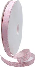 Morex Ribbon Zebra Fest Ribbon, Pink, 5/8 inch by 100 Yards picture