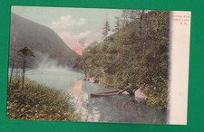 US NEW HAMPSHIRE - MORNING MIST, PROFILE LAKE VINTAGE PC 4395 picture