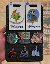 Disney small lot 8 pins, Peter Pan, Pocahontas Meeko, Mystery Castles and more.. picture