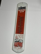Vintage Zolone Insecticide Promotional Advertising Thermometer Sign 1973 Rare picture