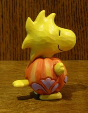 Jim Shore PEANUTS Miniature #6010319 WOODSTOCK PUMPKIN, NIB cottagecore picture