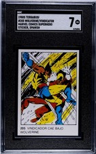 1980 Terrabusi Marvel Comics Wolverine Rookie/Vindicator SGC 7 picture