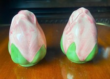 VTG Franciscan Pink Desert Rose Bud Salt and Pepper Shakers 2.5