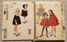 Vintage McCall's Children's Sewing Patterns Helen Lee 7993 5982 picture