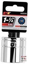 W32540 1/2 in. Drive 1-1/4 in. 12-Point Socket 1-1/4
