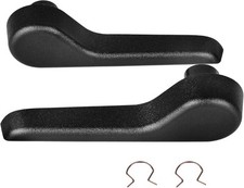 2Pcs Black Seat Recliner Handle Lever Seat Back Adjustment Front Left Right Driv picture