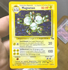 💎PACK FRESH 1999 Fossil Edition Magneton Holo Rare Card 11/62 English picture