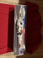 Hess 2000 Gas & Oil Toy Fire Truck in Original Box White Red Green picture
