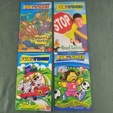 4 1999 McDonald’s Fun Times Magazine Road Safety Book Summertime Soccer picture