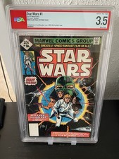 Star Wars #1 - PSA 3.5 Key Issue 1977 Whitman .35 Variant Marvel Comics picture