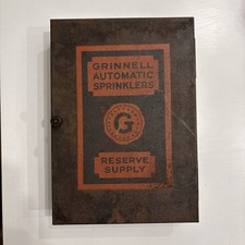Vintage Grinnell Sprinkler Cabinet picture