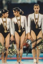 Svetlana Boginskaya Hand Signed 6x4 Inch Photo Olympics Gymnastics picture