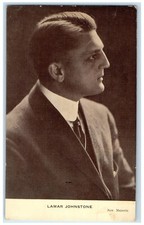 c1910's Lamar Johnstone New Majestic Actor Vaudville Studio Portrait Postcard picture