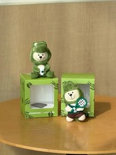 New China Starbucks x LACOSTE Tennis Sport Green Crocodile Plush Doll Keychain picture