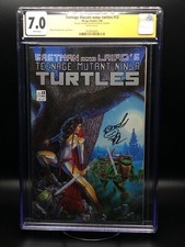 Teenage Mutant Ninja Turtles #13 CGC 7.0 JSA Signed and Sketch by Michael Dooney picture