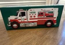 2020 Hess Ambulance and Rescue Truck Set NEW Never Opened Original Box picture
