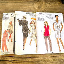 Vogue & Style Women’s Vintage Original Sewing Patterns Very Easy/Average Set picture