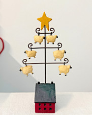 RARE Blossom Bucket Sheep Tree House with Star 5.5