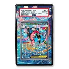 Mega Greninja ex 116/086 Custom Pokemon Extended Art Display Case picture