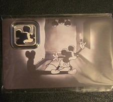 Mickey Mouse Haunted House 1g .999 Silver Card 320 Coins Mintage 5,000 picture