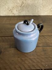 Vintage Mini Japan Luster Ware Pot With Lid And Spoon MIJ picture