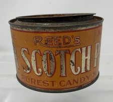 Vintage Reed’s Butterscotch Patties 1lb Tin picture