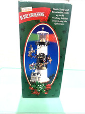 Mr. Christmas Animated Holiday Ludington Mi Big Sable Point Lighthouse parts rep picture