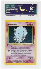 Wobbuffet 16/75 ACE 8 1st Edition Neo Discovery Pokemon Card Game picture