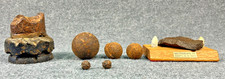 Antique 1863 American Civil War Artillery & Bullet Artifacts - Gettysburg Set picture