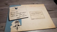 1950s Convair & Fairchild Aircraft Lithograph Set B-36 C-123 C-119 Sea Dart picture