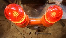 Aviation Hazard Light Vintage H&P Mancave picture