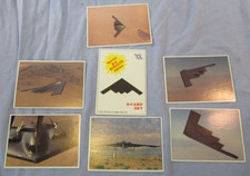 1990 Top Pilot SPECIAL B-2 STEALTH EDITION SET 6 Cards + Header RARE FIND picture