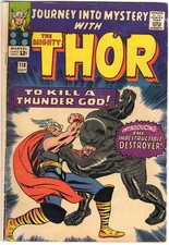 Journey Into Mystery 118 1965 Marvel Comics VG 4.0 1st App Destroyer Loki Thor picture