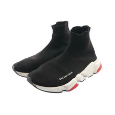 Balenciaga Speed Trainer Slipons Black Fabric EUR 40 Used Sneakers (Ages 14+) picture