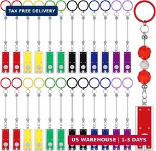 12 Set Beadable Items, Beadable Keychains Bars Bulk picture