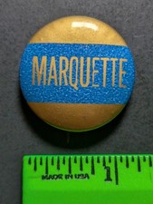 Vintage Marquette College University Pinback Pin picture