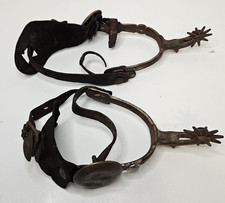 Antique North & Judd Horse Spurs Spur Anchor Marked Late 1800s picture