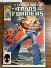 The Transformers #1 Marvel Comics September 1984 2nd Printing  picture