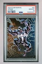 2024 Flair Marvel Venom /25 Daybreak Flair #67 PSA 10 GEM MINT picture