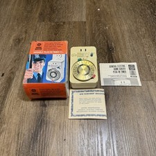 Vintage GE Home Sentry Variable Plug-In Timer Unopened New 1970s 8133-002 picture