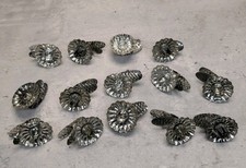 Lot 14 Vintage German Tin Clip On Christmas Tree Candle Holders Pinecone Germany picture
