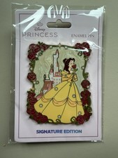 PALM Disney Beauty and the Beast Belle A Castle of Dreams Jumbo Pin LE1000 picture