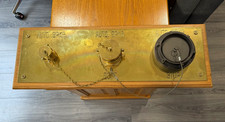 Automatic Sprinkler Fire Department Connection (FDC). The brass plate and chain picture