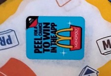 McDonald's 2026 Monopoly Game Unpeeled Pieces (Lot of 10) *~Free Shipping~* picture